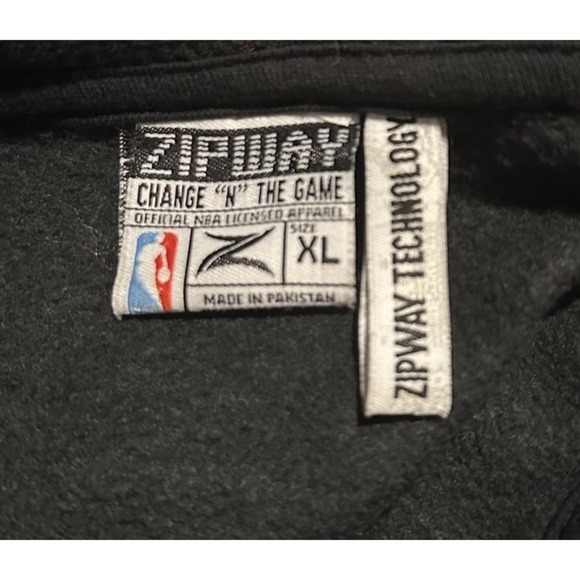 Dallas Mavericks Mens XL Zipway Tech Jacket Basketball Sports Full Zip Hoodie - Picture 6 of 10